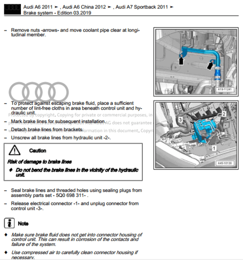Download our complete Audi A6 (C7/4G) 2011-2018 workshop manual with a repair manual and service manual for your Audi A6 vehicle.