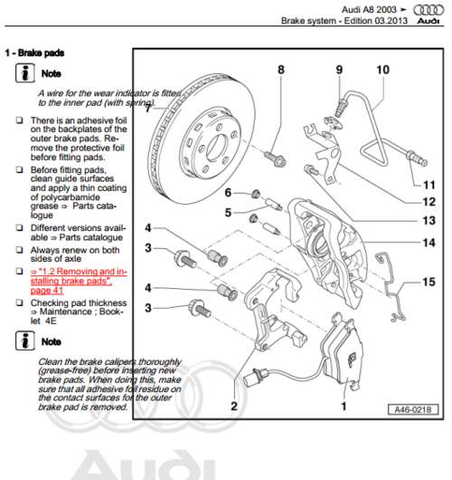 "Download our complete Audi A8 & S8 (2003-2010) workshop manual with a repair manual and service manual for your Audi A8 or S8 vehicle.