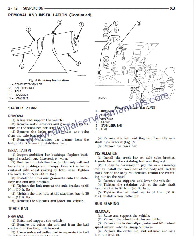 Download our complete Jeep Cherokee XJ (1996-2001) workshop manual PDF. This digital repair manual and service manual is ideal for your Jeep Cherokee.