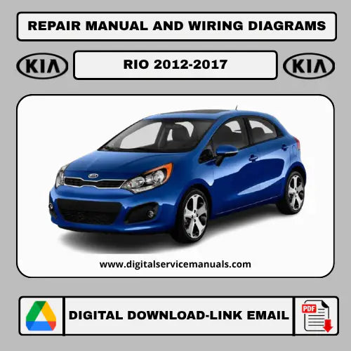Service Manual and Wiring Diagrams Kia Rio (2004-2017)