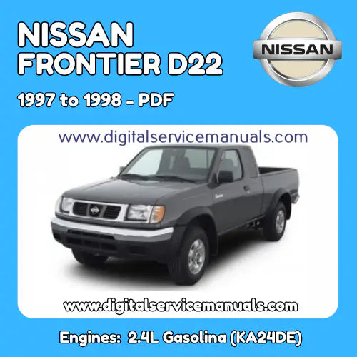 Nissan Frontier D22 (1997-1998) Repair Manual: Your trusted workshop partner for all service and repair needs. This essential resource is a complete workshop manual, offering comprehensive procedures for 1997 and 1998 models.
