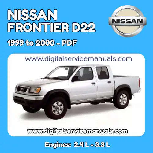 Nissan Navara Frontier D22 (1999-2000) Comprehensive Service Manual & Wiring Blueprints PDF: Your complete workshop manual and repair manual for all models from 1999-2000. This essential resource includes comprehensive service procedures and detailed wiring blueprints, an indispensable tool for every workshop.