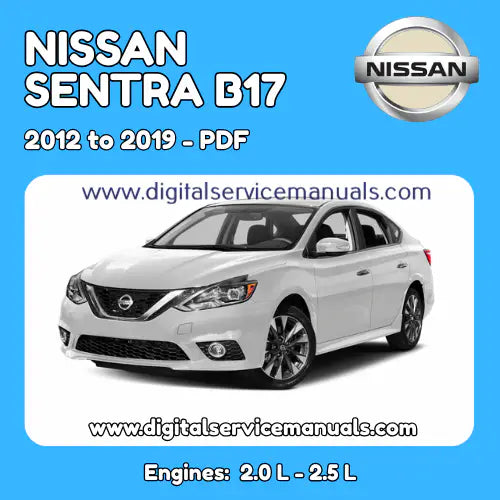 Nissan Sentra B17 (2012-2019) Complete Manuals & Electrical Diagrams PDF: Your full workshop manual and repair manual for all models from 2012 to 2019. This essential resource includes comprehensive service procedures and detailed electrical diagrams, an indispensable tool for every workshop.