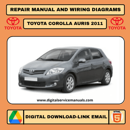 Toyota Corolla / Auris (2011) Interactive Service Manual: Your complete digital workshop manual with offline access. Includes comprehensive repair manual features and detailed wiring diagrams for all 2011 Toyota Corolla and Auris models. An indispensable tool for every workshop