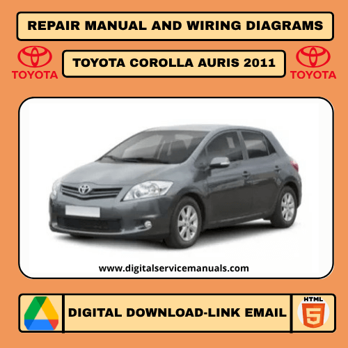 Toyota Corolla / Auris (2011) Interactive Service Manual: Your complete digital workshop manual with offline access. Includes comprehensive repair manual features and detailed wiring diagrams for all 2011 Toyota Corolla and Auris models. An indispensable tool for every workshop