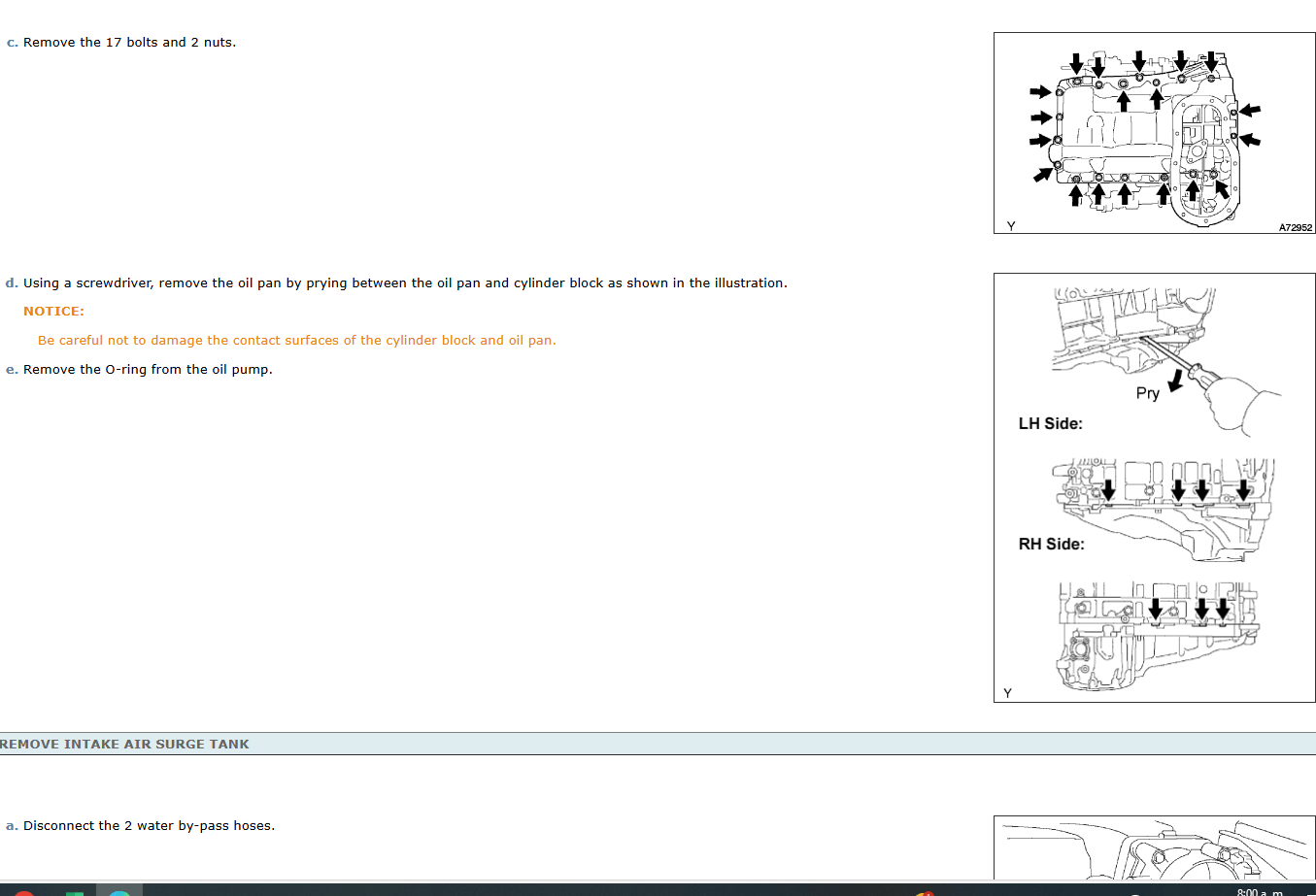 Cover or interior page of an engine-specific repair manual for the 2006-2009 Toyota 4Runner, detailing engine overhaul, maintenance, and diagnostic procedures.