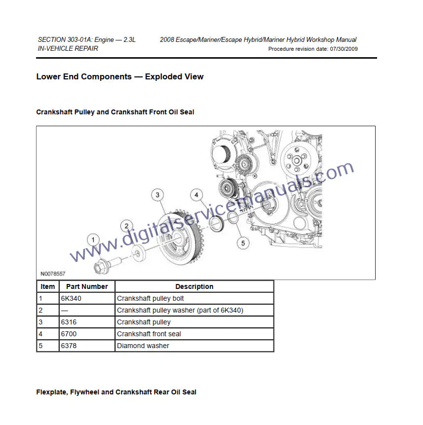 Download our complete Ford Escape Hybrid & Mercury Mariner Hybrid (2008-2011) workshop manual PDF. This digital repair manual and service manual is ideal for your hybrid SUV