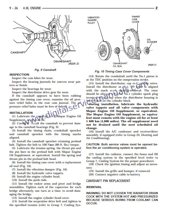 Experience immediate access! Download the Jeep Grand Cherokee ZJ (1993-1998) repair manual PDF instantly. This Official Factory Service Manual is ready for your workshop service needs right after purchase.