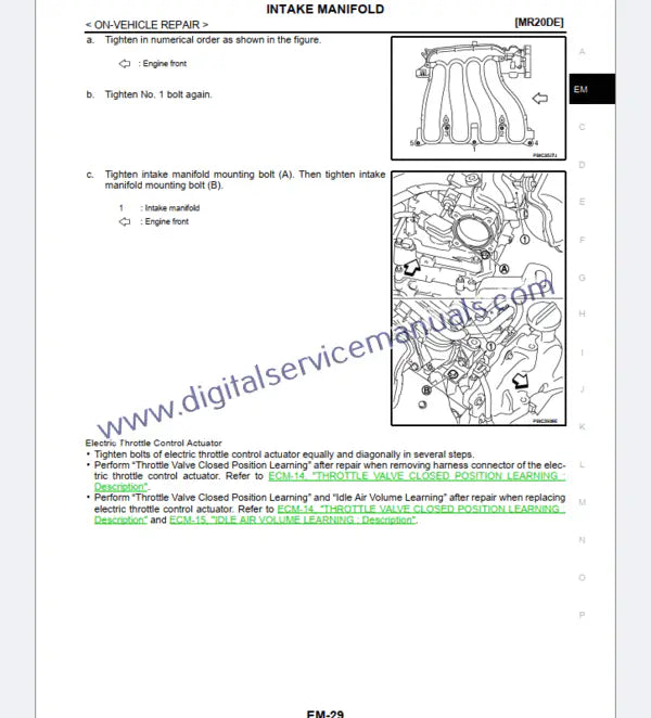 Perform routine maintenance on your Nissan X-Trail T31 (2007-2013) with our detailed repair manual in PDF format. Essential for proactive service in your workshop.