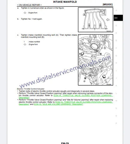 Perform routine maintenance on your Nissan X-Trail T31 (2007-2013) with our detailed repair manual in PDF format. Essential for proactive service in your workshop.