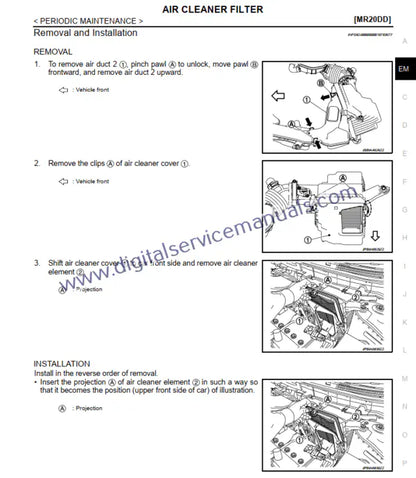 Download our complete Nissan X-Trail T32 (2014-2017) workshop manual PDF. This comprehensive repair manual and service manual is ideal for all your vehicle's maintenance needs.