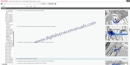 Access our comprehensive Toyota Corolla / Auris / Corolla Altis (2018-2022) interactive workshop manual. This dynamic repair manual and service manual provides detailed digital insights for your vehicle's maintenance.