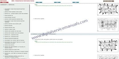 Explore the interactive repair manual for Toyota Land Cruiser / Land Cruiser Prado J150 (2013-2015) engine and drivetrain service. Get dynamic views and in-depth guides for precise workshop maintenance and repair procedures.