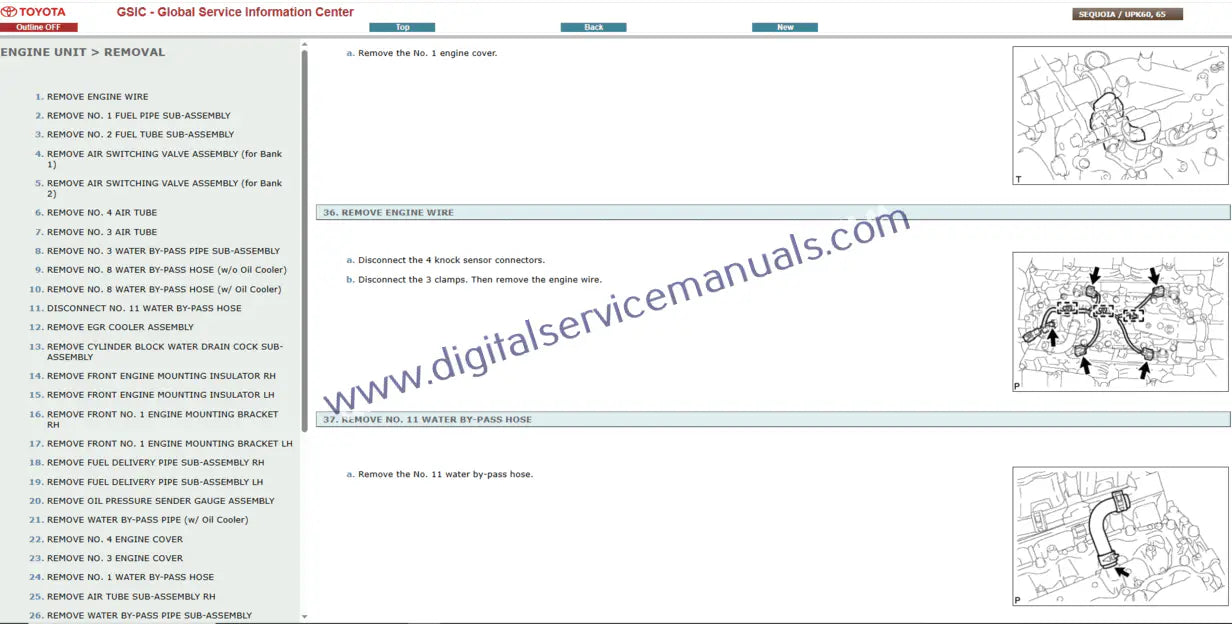 Access our comprehensive Toyota Sequoia (2009-2017) Digital Repair Manuals. These workshop manuals and service manuals provide all the digital tools you need for accurate vehicle maintenance