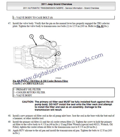 Get the Official Factory Service Manual PDF for Jeep Grand Cherokee WK (2011-2013). This comprehensive workshop manual and repair manual is available for instant download & printable use, covering all your vehicle's needs.