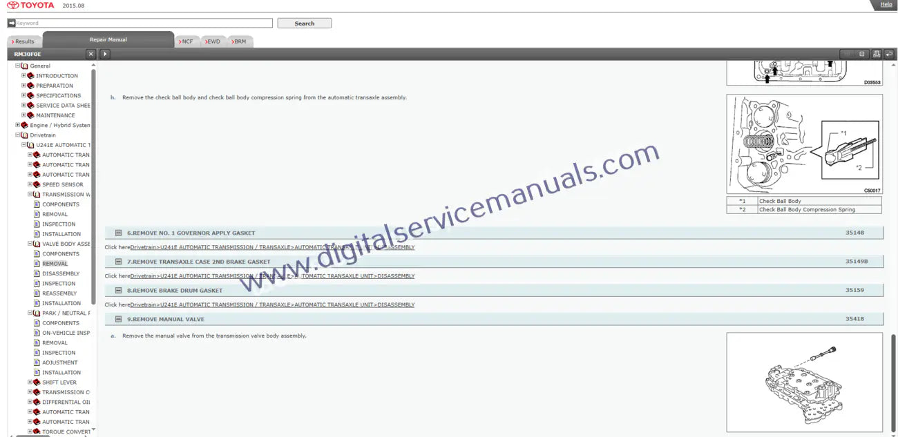 Ensure uninterrupted service with our Toyota Corolla / Corolla Altis (2013-2016) interactive manual offering offline access. Perfect for any workshop or remote repair task, no internet needed for models from 2013-2016.
