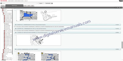 Quickly diagnose issues with the Toyota Land Cruiser J300 (2021-2022) Interactive Smart Repair Guide. This service manual provides intelligent fault-finding flows to streamline your workshop operations and improve repair efficiency