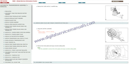 Rapidly find information in the Toyota Land Cruiser Station Wagon J200 (2014-2015) Interactive Quick Repair Guide. This digital workshop resource enhances efficiency for all your repair and service needs.