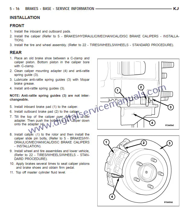 Get the Official Factory Service Manual PDF for Jeep Cherokee / Liberty KJ (2001-2007). This comprehensive workshop manual and repair manual is available for instant download & printable use, covering all your vehicle's needs.