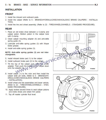 Get the Official Factory Service Manual PDF for Jeep Cherokee / Liberty KJ (2001-2007). This comprehensive workshop manual and repair manual is available for instant download & printable use, covering all your vehicle's needs.