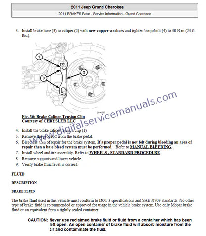 Experience immediate access! Download the Jeep Grand Cherokee WK (2011-2013) repair manual PDF instantly. This Official Factory Service Manual is ready for your workshop service needs right after purchase.
