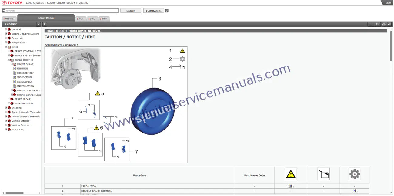 Access your Toyota Land Cruiser J300 (2021-2022) Interactive Smart Repair Guide & Wiring Diagrams. This digital workshop manual and service manual provides intelligent solutions for modern vehicle maintenance.