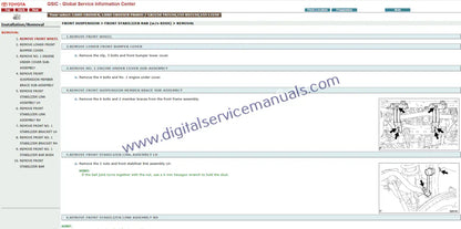 Boost efficiency in your workshop with the Toyota Land Cruiser / Land Cruiser Prado J150 (2009-2010) Interactive Repair Manual. This essential digital resource provides quick access to all repair manual content for rapid diagnostics and service solutions.