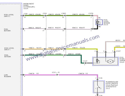 Find detailed electrical diagrams in our Ford Explorer (2016-2018) repair manual PDF. Crucial for service and precise troubleshooting in your workshop.