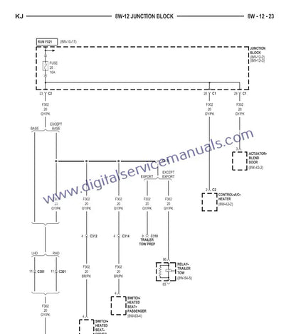 Dive into detailed sections with the Jeep Cherokee / Liberty KJ (2001-2007) Official Factory Service Manual PDF. From engine service to transmission repair, this workshop manual offers comprehensive information for every task