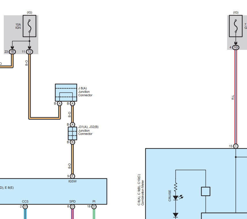 Detailed electrical wiring diagrams for the 2006-2009 Toyota 4Runner, illustrating circuit layouts, component connections, and pinouts for troubleshooting and repair.