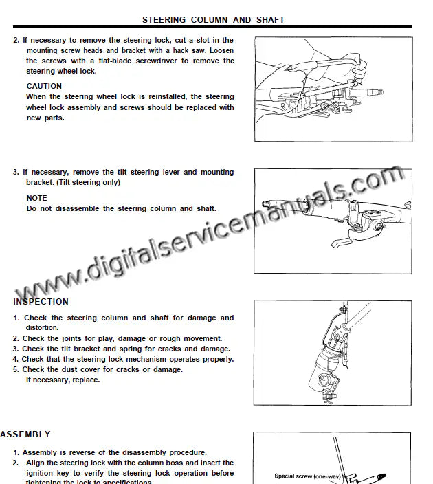 Workshop Manual And Wiring Diagram Hyundai Excel (1989-1994)