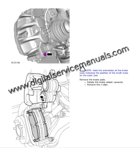 Digital service manual for 2012-2014 Discovery 4 air suspension calibration, braking system, and chassis maintenance.