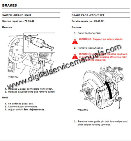 Land Rover Freelander 1 1997-2001 manual for digital service including IRD unit, brakes, and suspension repair data.