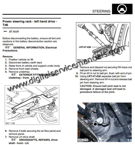 Range Rover L322 2001-2005 manual for digital service including air suspension leveling, ABS brakes, and chassis repair data.