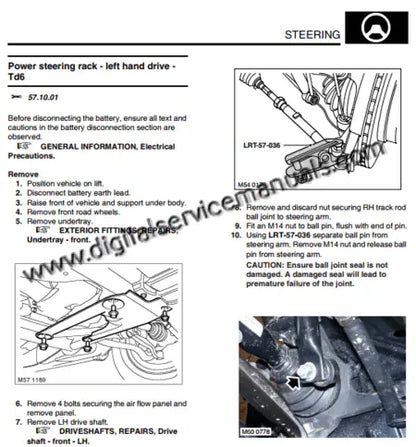 Range Rover L322 2001-2005 manual for digital service including air suspension leveling, ABS brakes, and chassis repair data.