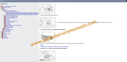 Lexus LX570 2007-2010 manual for digital service covering Hydraulic Body Motion Control and off-road system overhaul.
