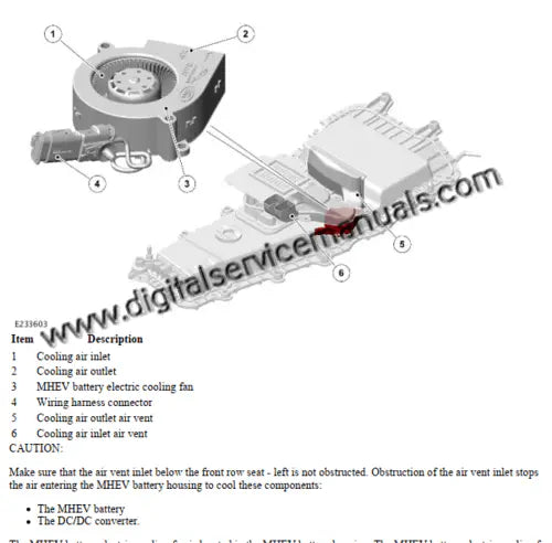 Rover Evoque L551 2019-2023 manual for digital service including active suspension, brakes, and chassis repair data.