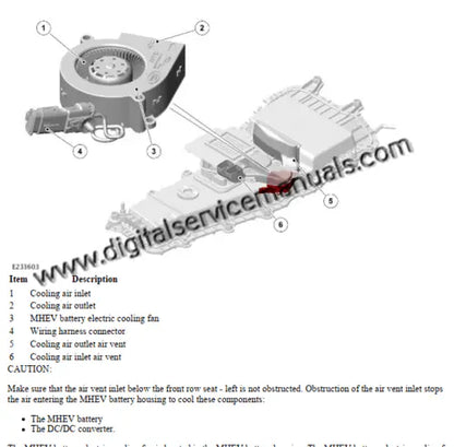 Rover Evoque L551 2019-2023 manual for digital service including active suspension, brakes, and chassis repair data.