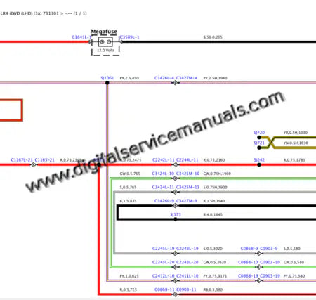 Digital electrical wiring diagrams and electronic module schematics for 2012-2014 Land Rover Discovery 4 repair service.
