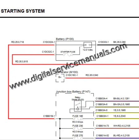 Digital electrical wiring diagrams and system schematics for 2011-2018 Range Rover Evoque service manual.