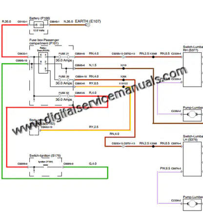 Digital electrical wiring diagrams and infotainment system schematics for 2001-2005 Range Rover L322 service manual.
