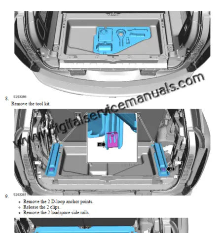 Engine repair guide for 2022+ New Range Rover L460 including P400, P530, and D350 digital service manual specifications.