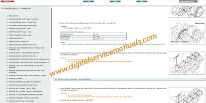Specialized hybrid powertrain instructions for 2006-2008 Lexus RX400h MHU38 focusing on 3MZ-FE digital service manual maintenance.
