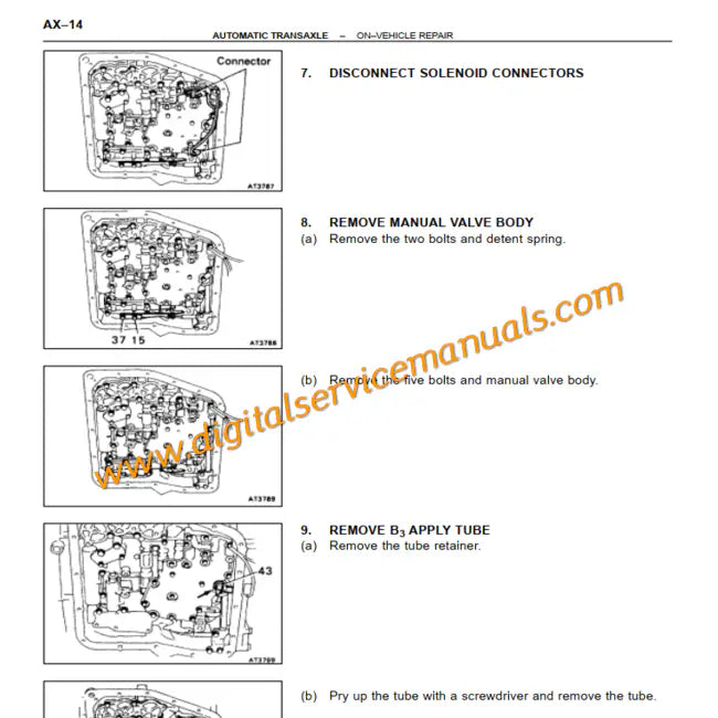 A540E automatic and E53 manual transmission technical diagrams for Lexus ES300 1991-1994 digital repair manual.