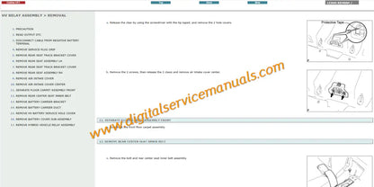 P310 and Q211 hybrid transaxle technical blueprints for Lexus RX400h 2006-2008 digital repair manual.