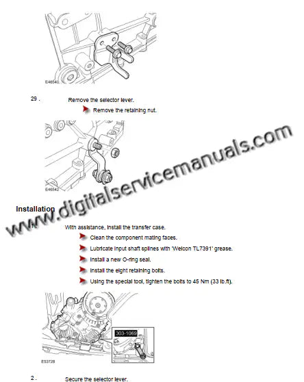Digital transmission repair diagrams for 2004-2009 Land Rover Discovery 3 ZF automatic and manual gearbox service.