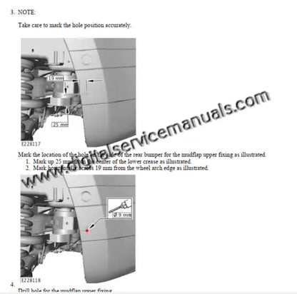 Automatic transmission and drivetrain service diagrams for Range Rover Evoque L551 2019-2023 digital repair manual.
