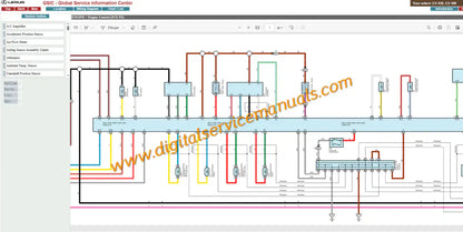 Digital electrical wiring diagrams and interactive module schematics for 2005-2011 Lexus GS430 GS300 UZS190 service manual.