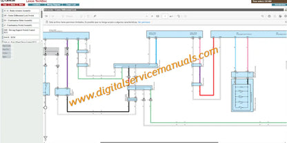 Digital electrical wiring diagrams and interactive system schematics for 2009-2013 Lexus GX460 URJ150 service manual.