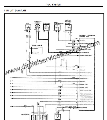 Workshop Manual And Wiring Diagram Hyundai Excel (1989-1994)